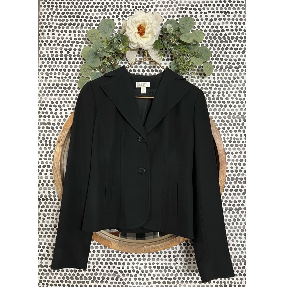 Black Ann Taylor LOFT blazer